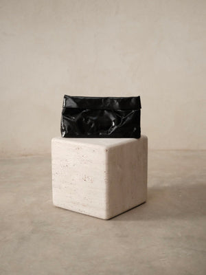 Pochette en cuir souple