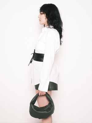 Sac en cuir banana