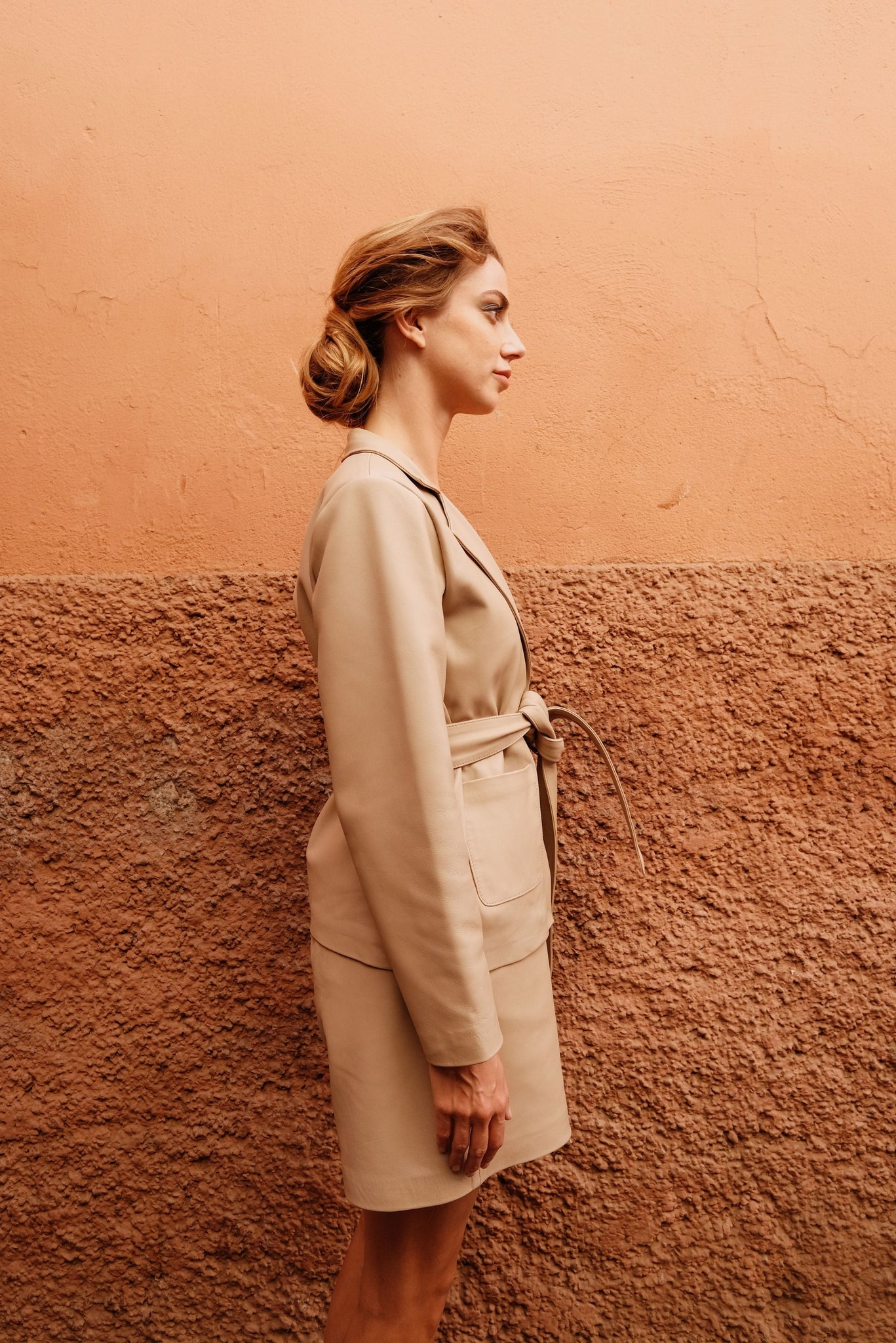 Blazer en cuir Airi