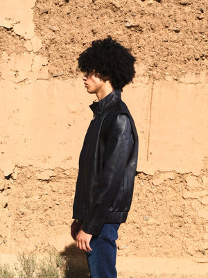 Blouson en cuir Jackson