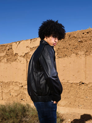 Blouson en cuir Jackson
