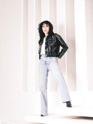 Blouson en cuir jimmy