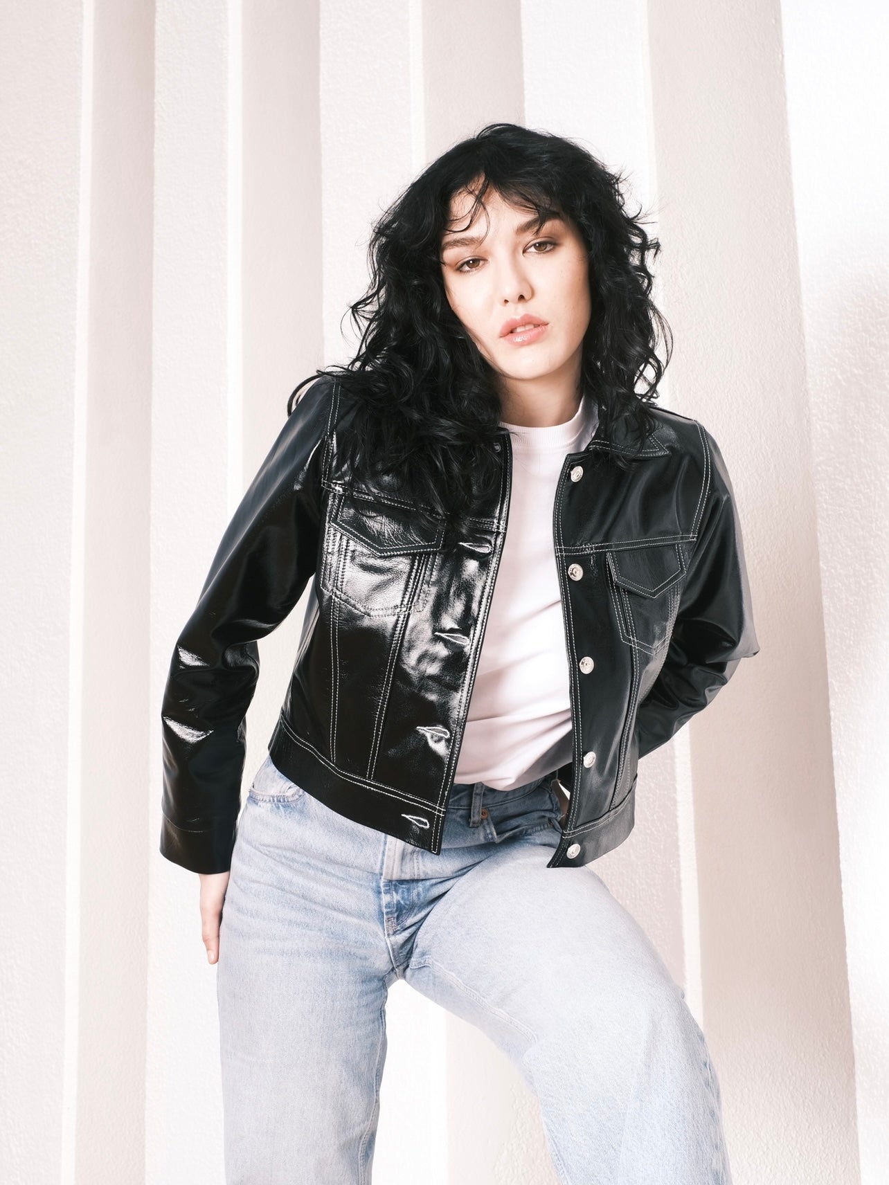 Blouson en cuir jimmy
