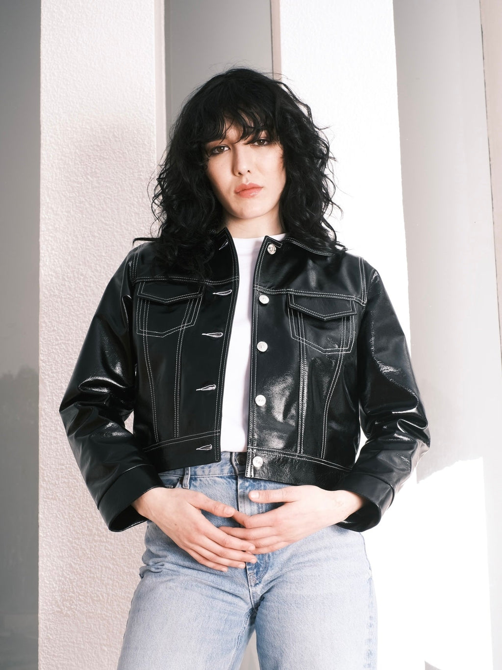 Blouson en cuir jimmy