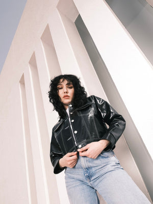 Blouson en cuir jimmy