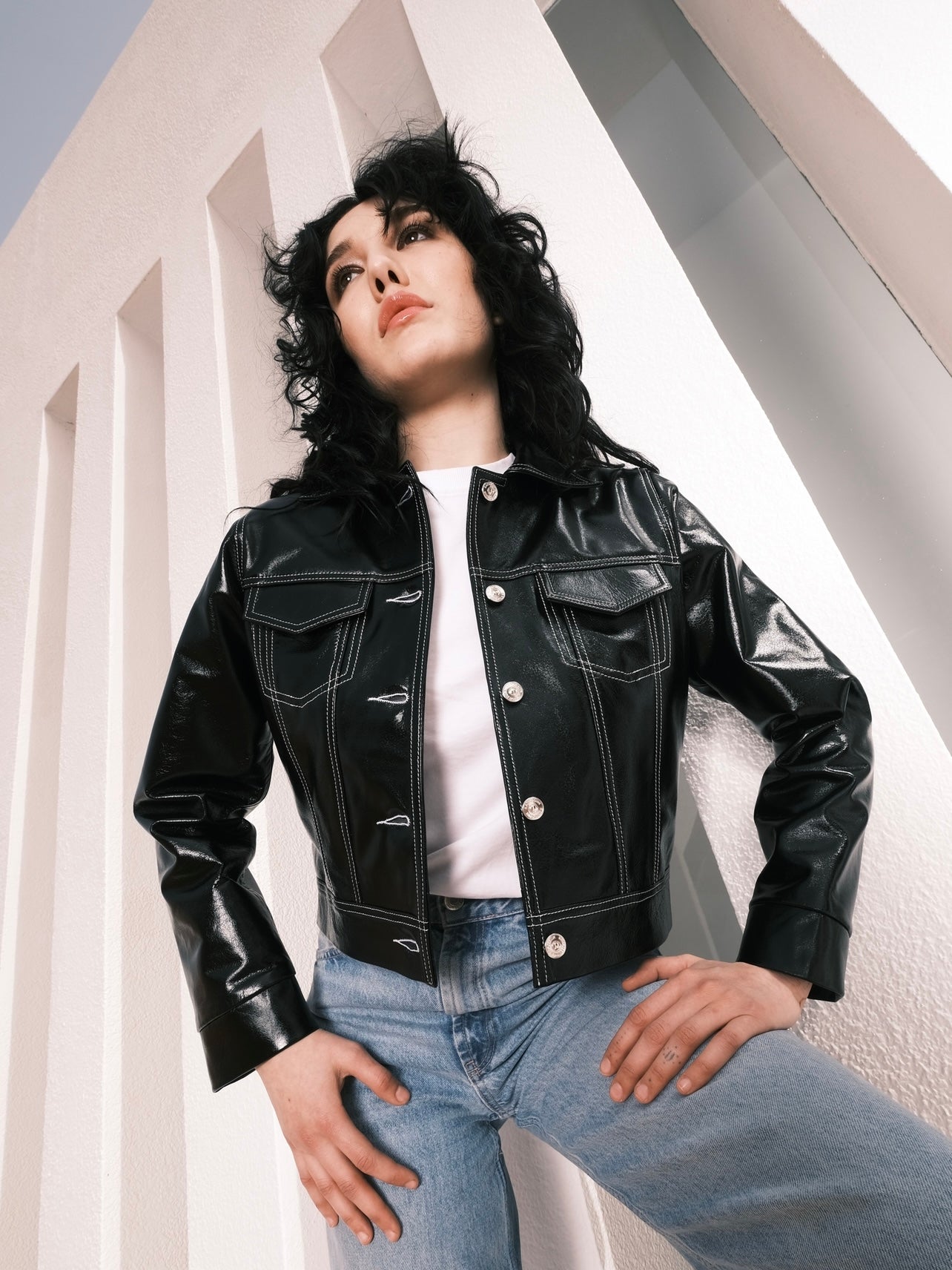 Blouson en cuir jimmy