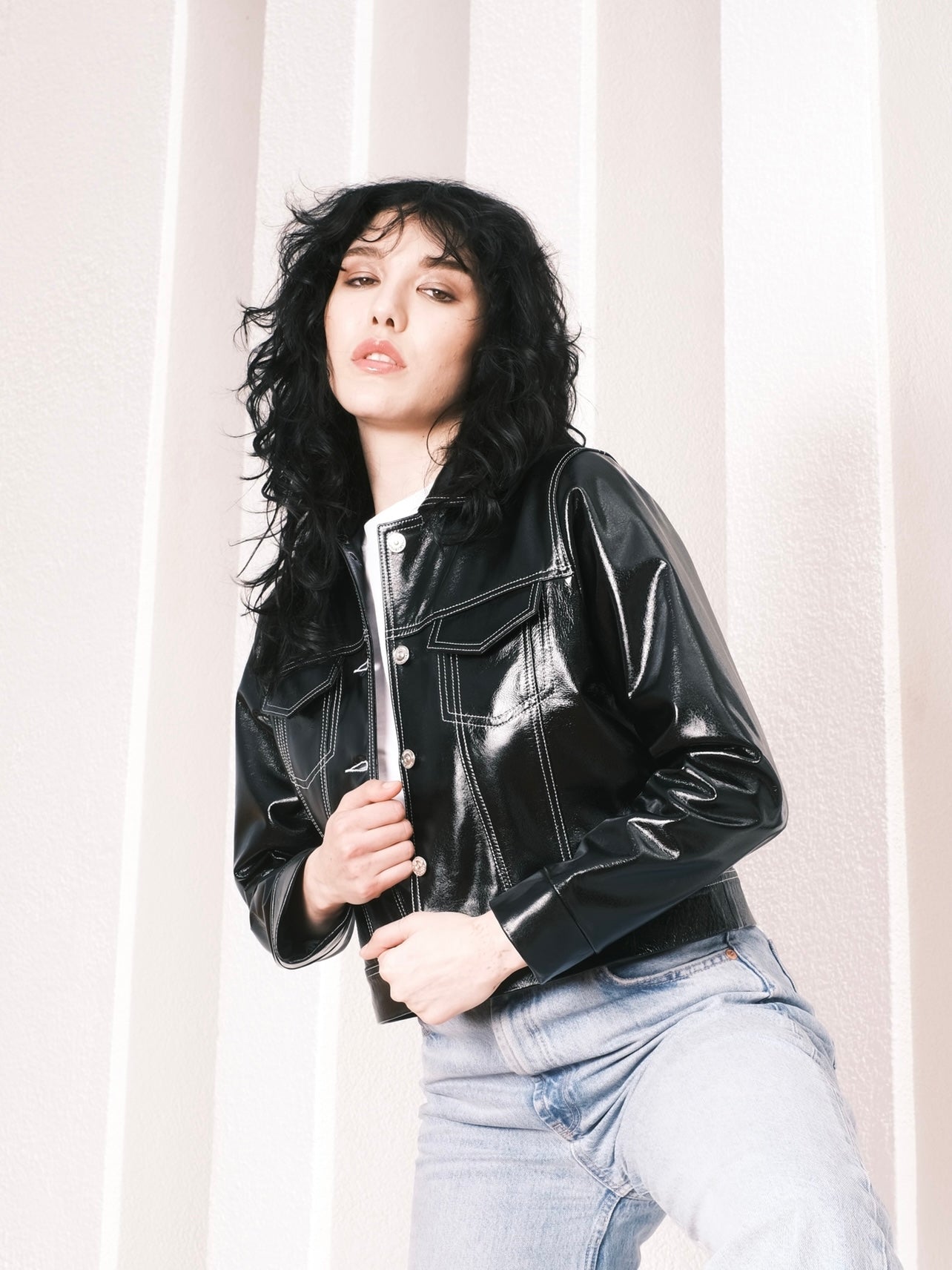 Blouson en cuir jimmy