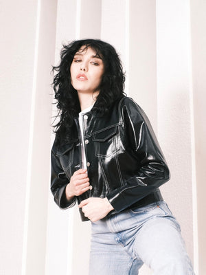 Blouson en cuir jimmy