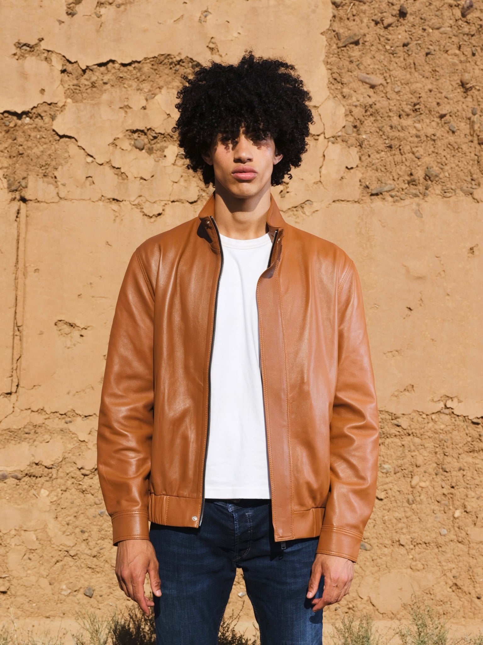 Blouson en cuir Joseph