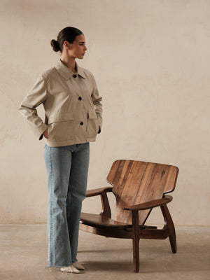 Veste en cuir Diana