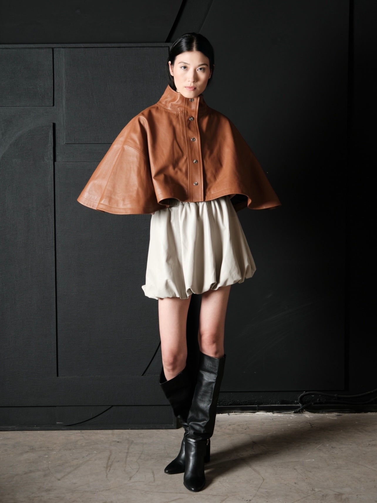 La cape en cuir