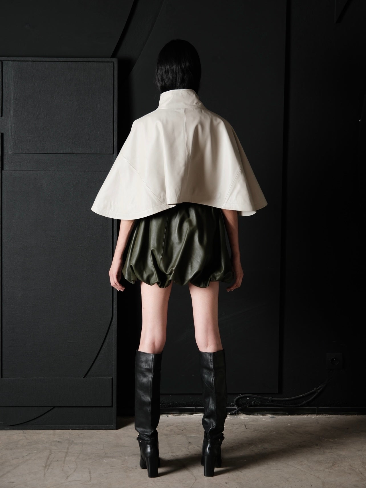 La cape en cuir