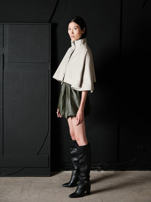 La cape en cuir