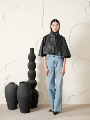 La cape en cuir