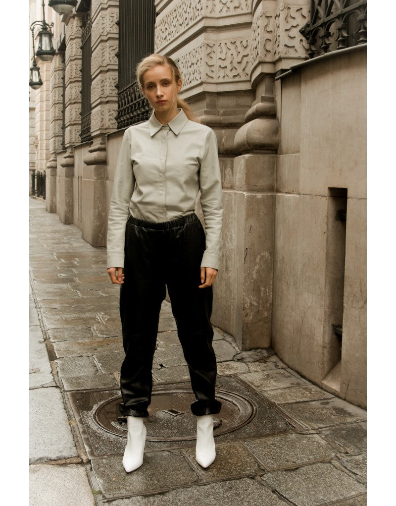 Chemise En Cuir Nada
