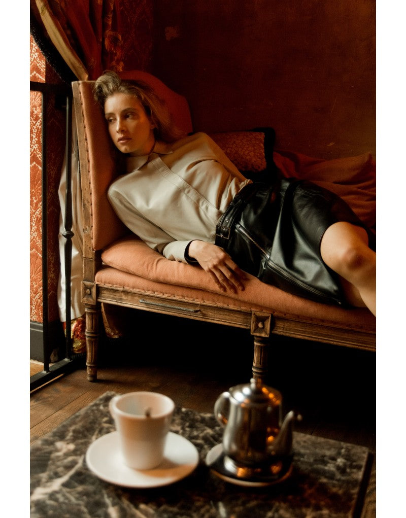Chemise En Cuir Nada