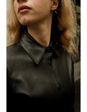 Chemise En Cuir Nada