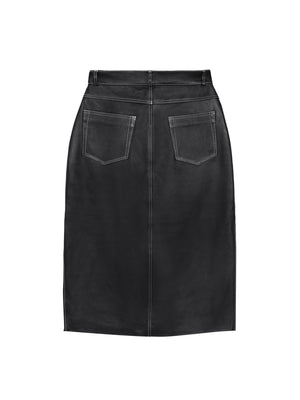 Jupe en cuir Joseph