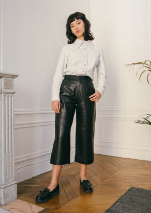 Le panta-court en cuir