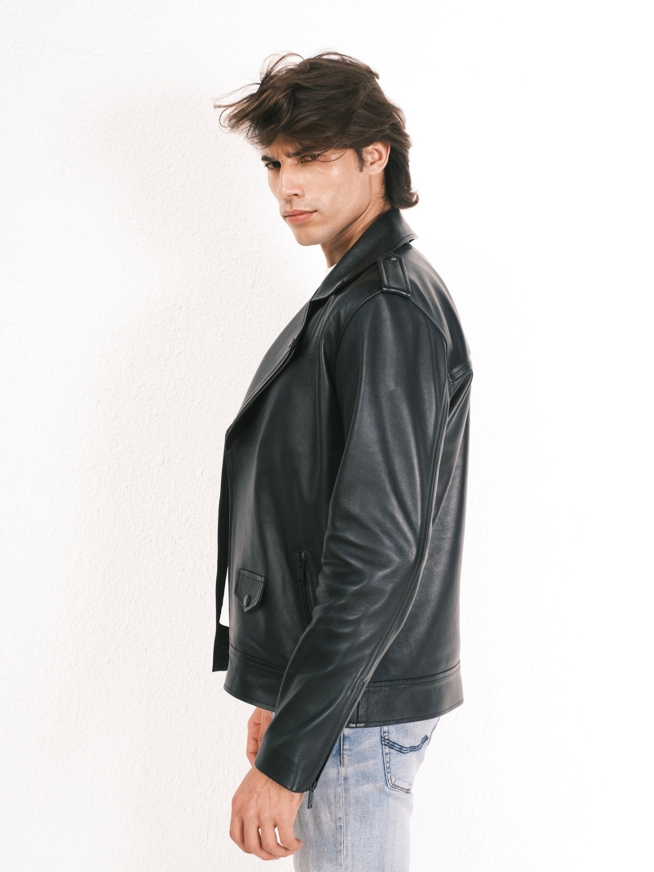 Perfecto en cuir ALL BLACK