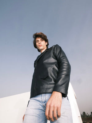 Perfecto en cuir ALL BLACK