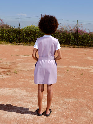Robe en cuir Lili