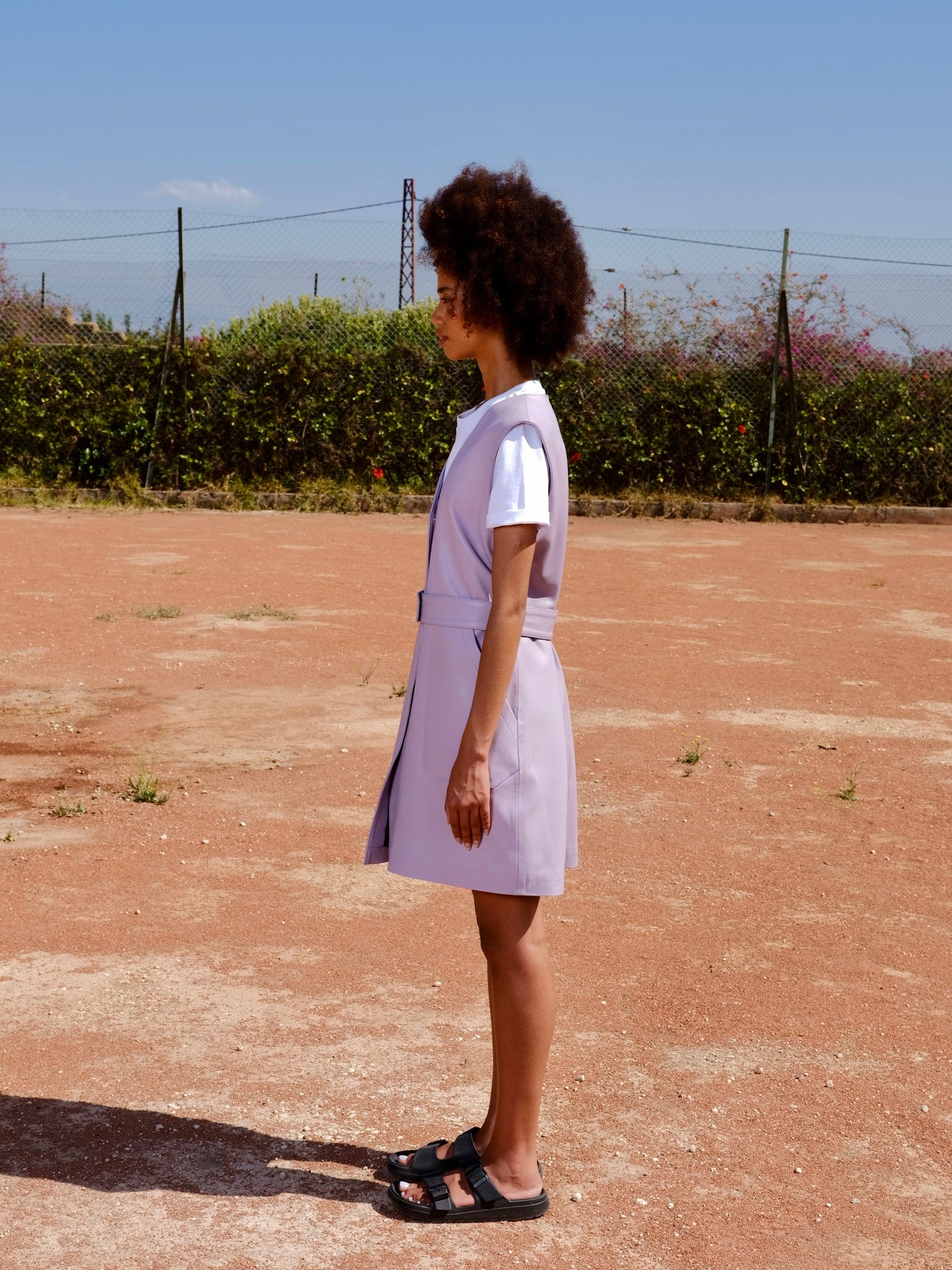 Robe en cuir Lili