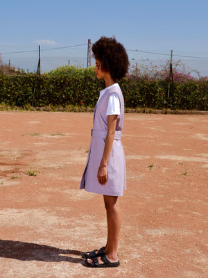 Robe en cuir Lili