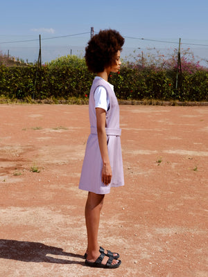 Robe en cuir Lili