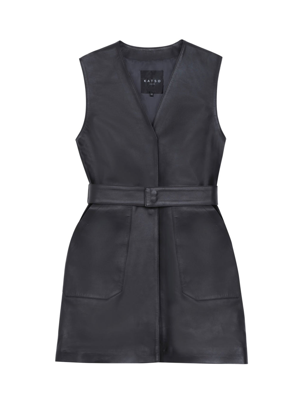 Robe en cuir Lili