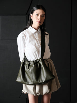 Sac en cuir à double anse