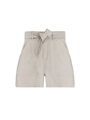 Short en cuir Hishka