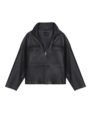 Le sweat-shirt en cuir