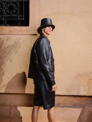 La veste en cuir Aïko