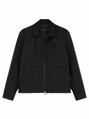 La veste en cuir Aïko