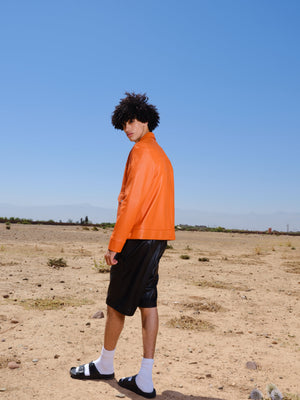 La veste en cuir Aïko