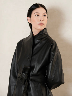 Veste en cuir Layla
