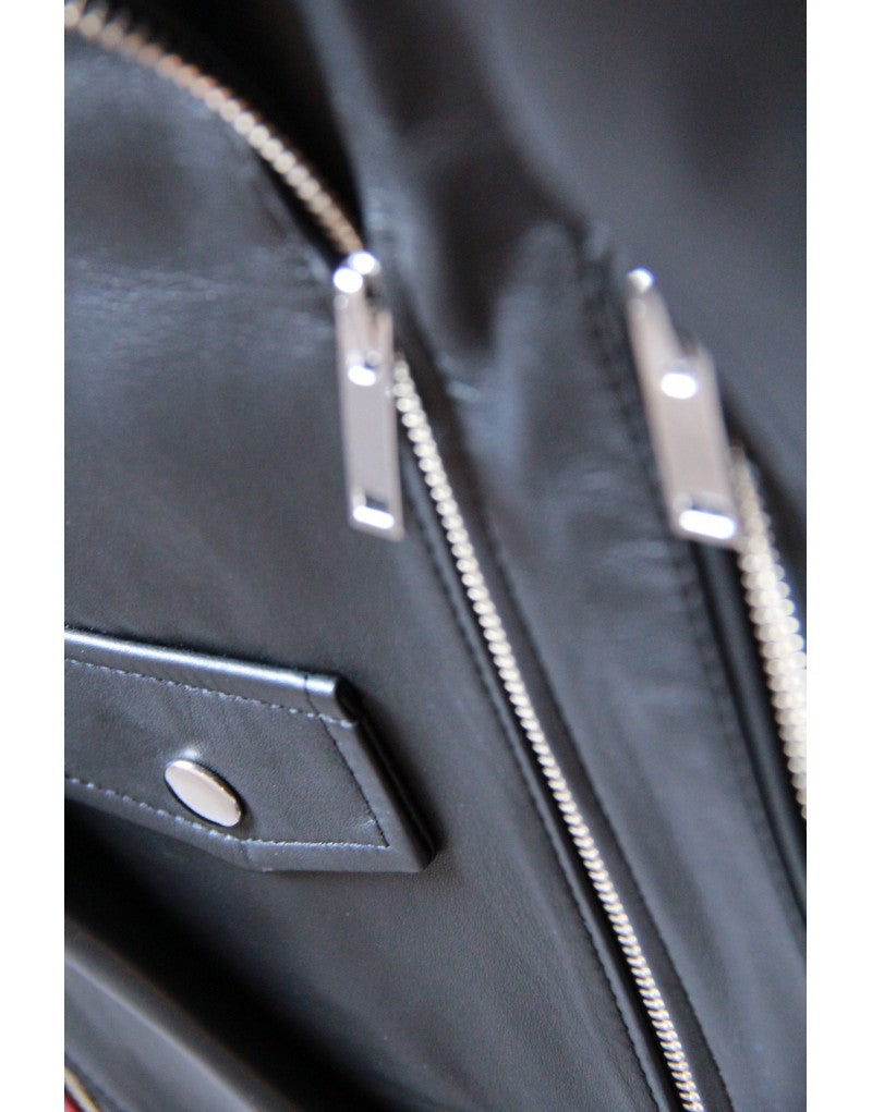 Perfecto en cuir Laura